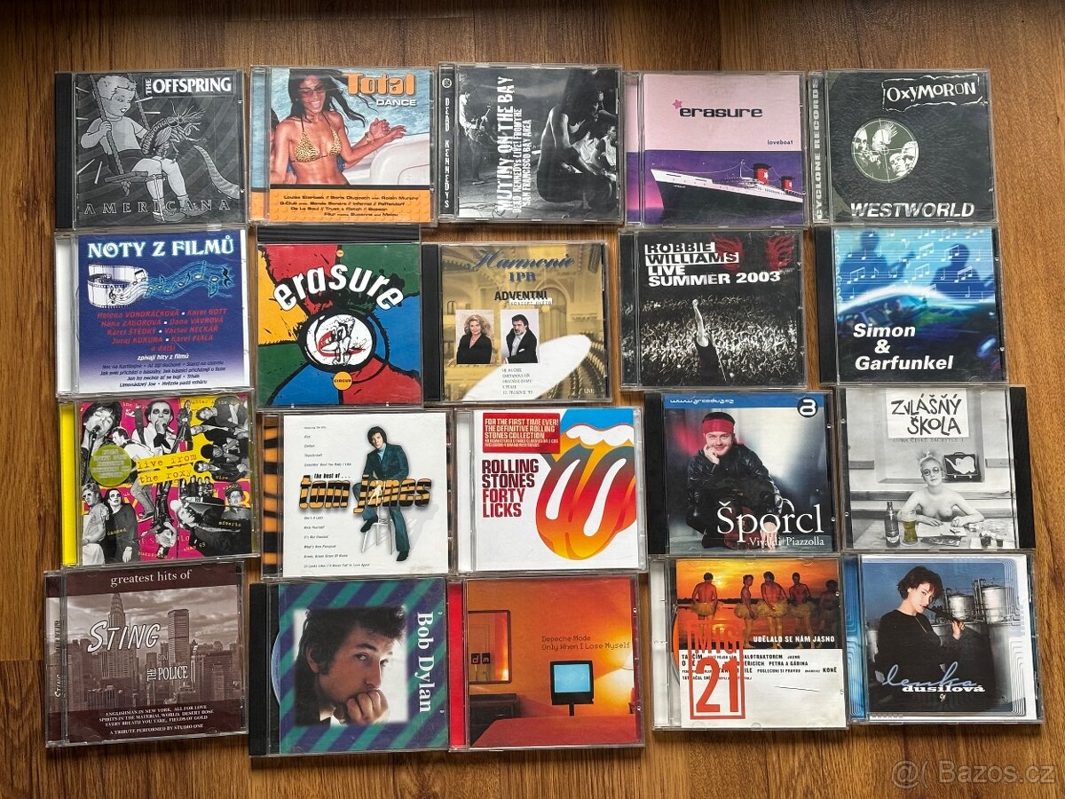 Sbírka originálních CD