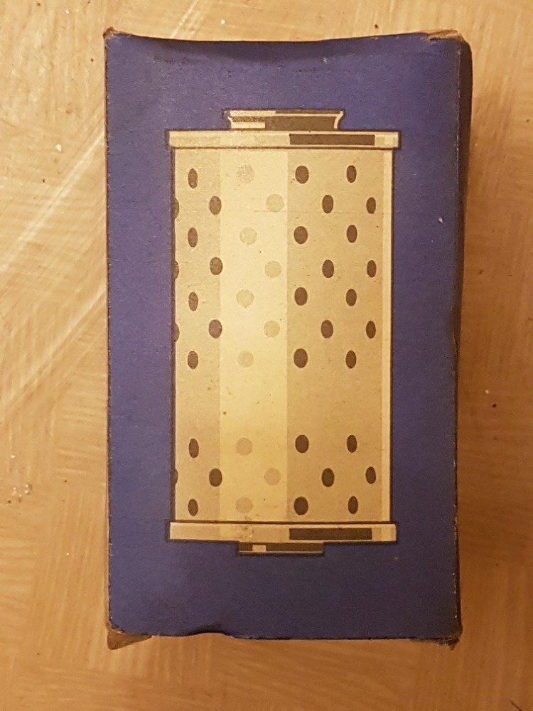 retro olejový filtr Škoda 100, 105, 110, 120, 1000MB, 1100MB