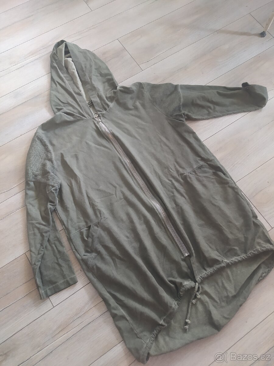 NOVÁ ITALSKÁ DÁMSKÁ DLOUHÁ PARKA vel. UNI