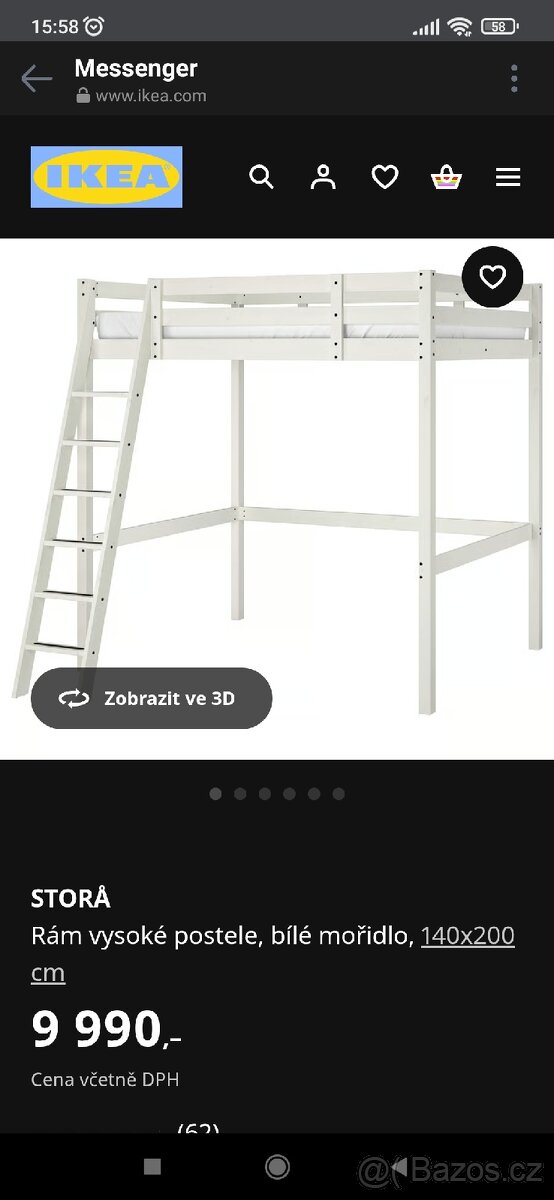 Patrová Dětská postel