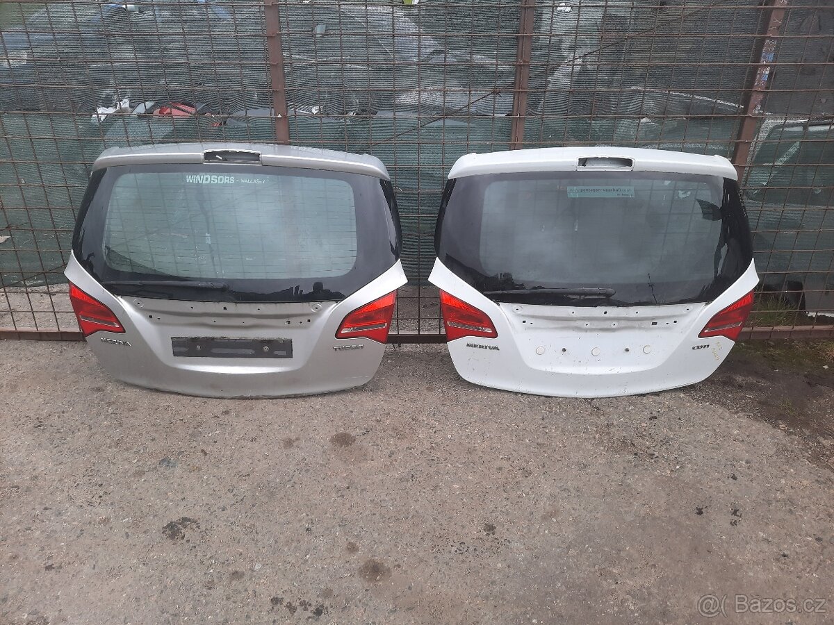 opel meriva B - zadni viko kufru