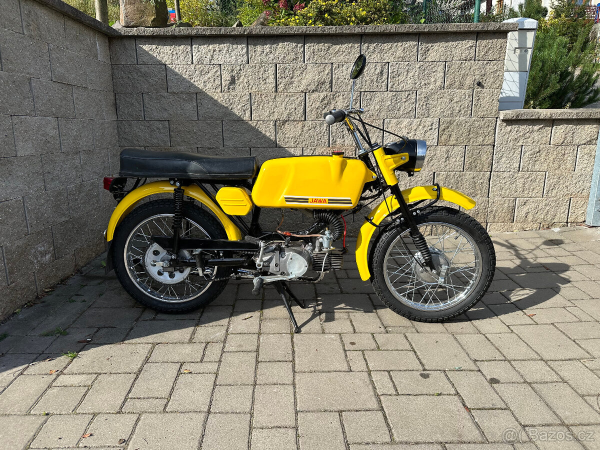 Jawa mustang - po renovaci