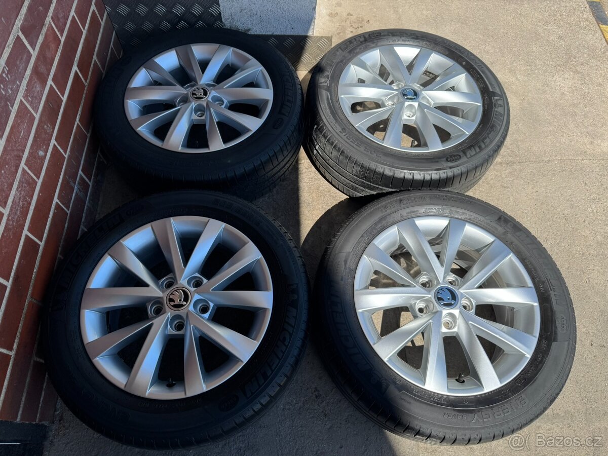 Alu 16" 5x112 škoda Alcatras letní 75% O3, TOP