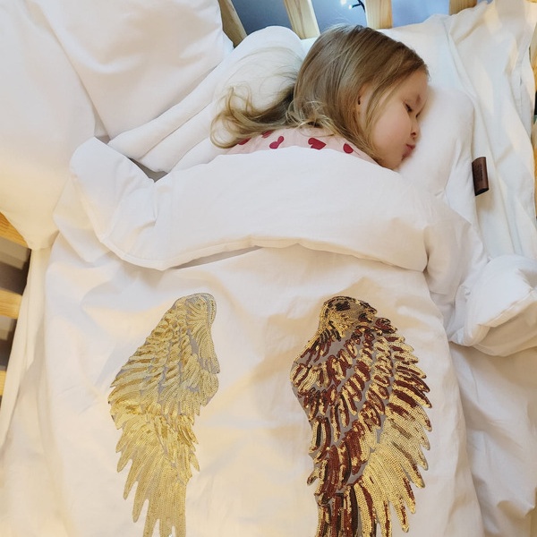 Andělská souprava do kočárku/ postýlky