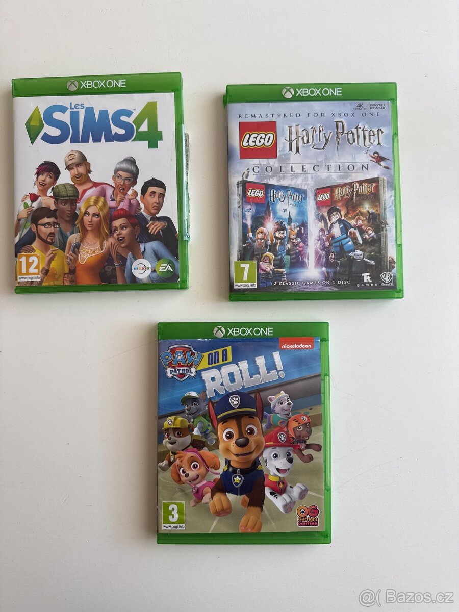 The Sims 4, Harry Potter LEGO, PAW Patrol - XBOX ONE