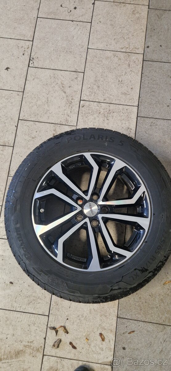 Alu kola rav4 5x114 225/65 r17 zimni