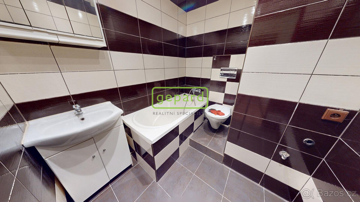 Pronájem bytu 2+kk, 40 m2, Ústí nad Labem - Dobětice