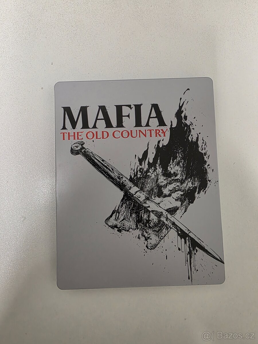 Mafia The old country ps5 steelbook
