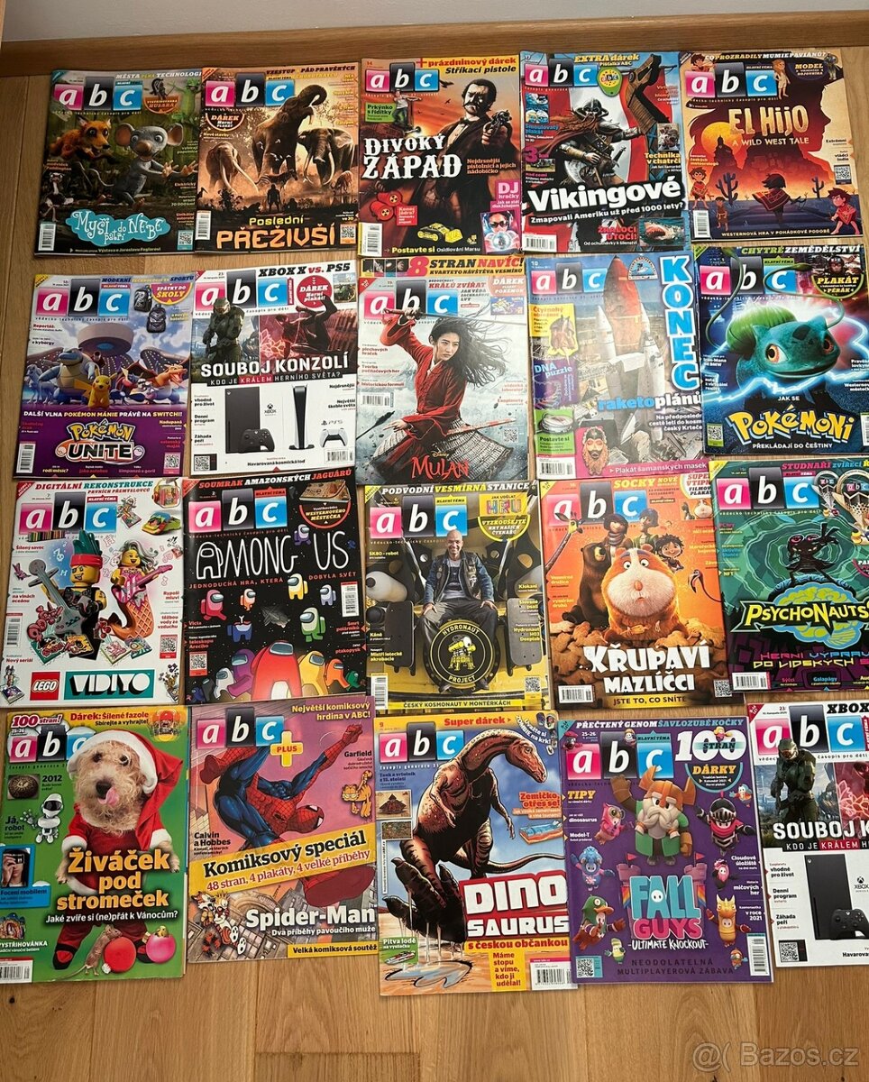 Časopisy ABC 20 kusů