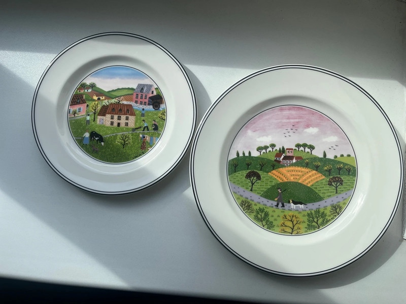 Villeroy&Boch talíř Naif design Mlýn Lovec PC 2500