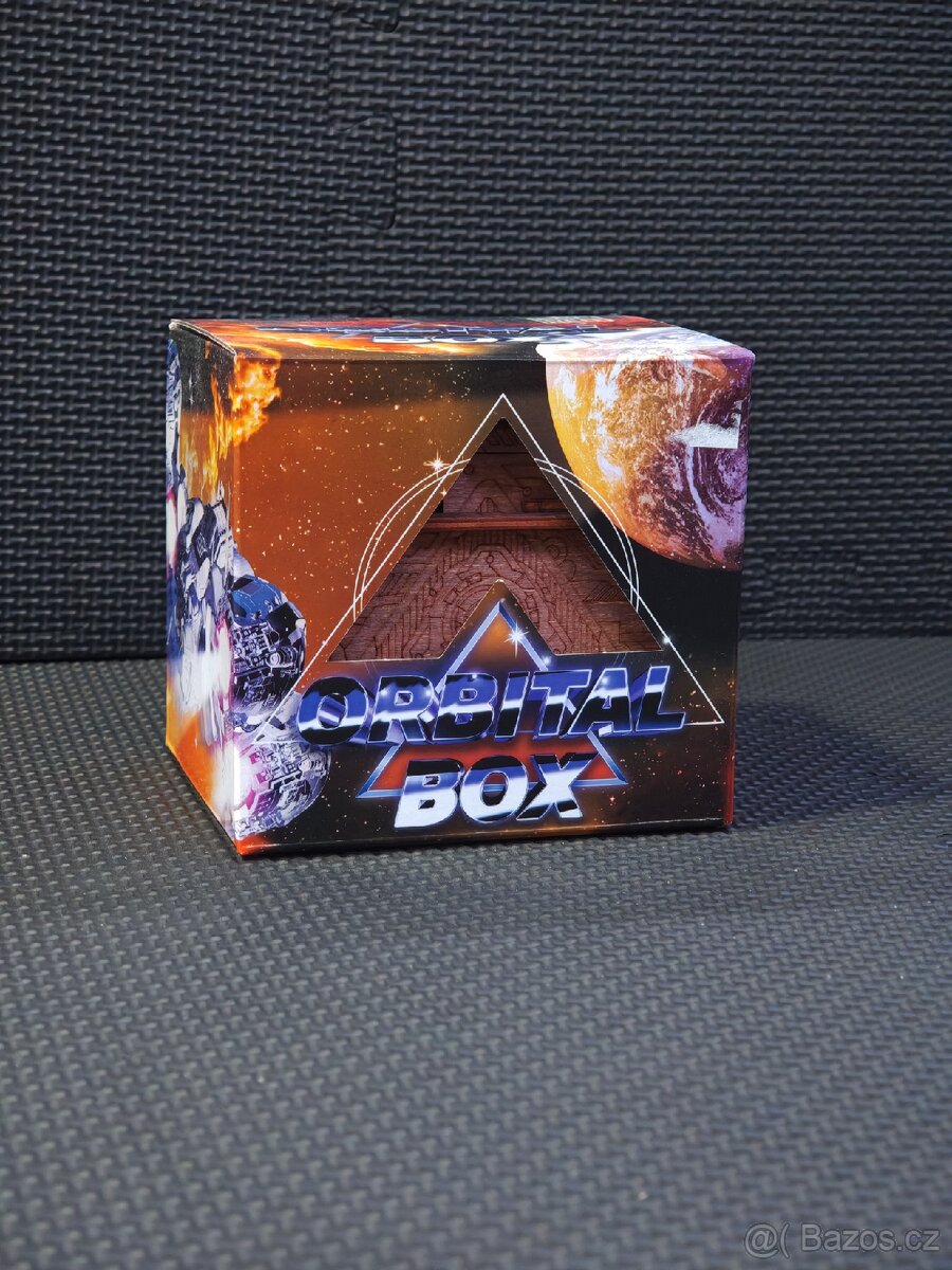 Dřevěný hlavolam Orbital Box