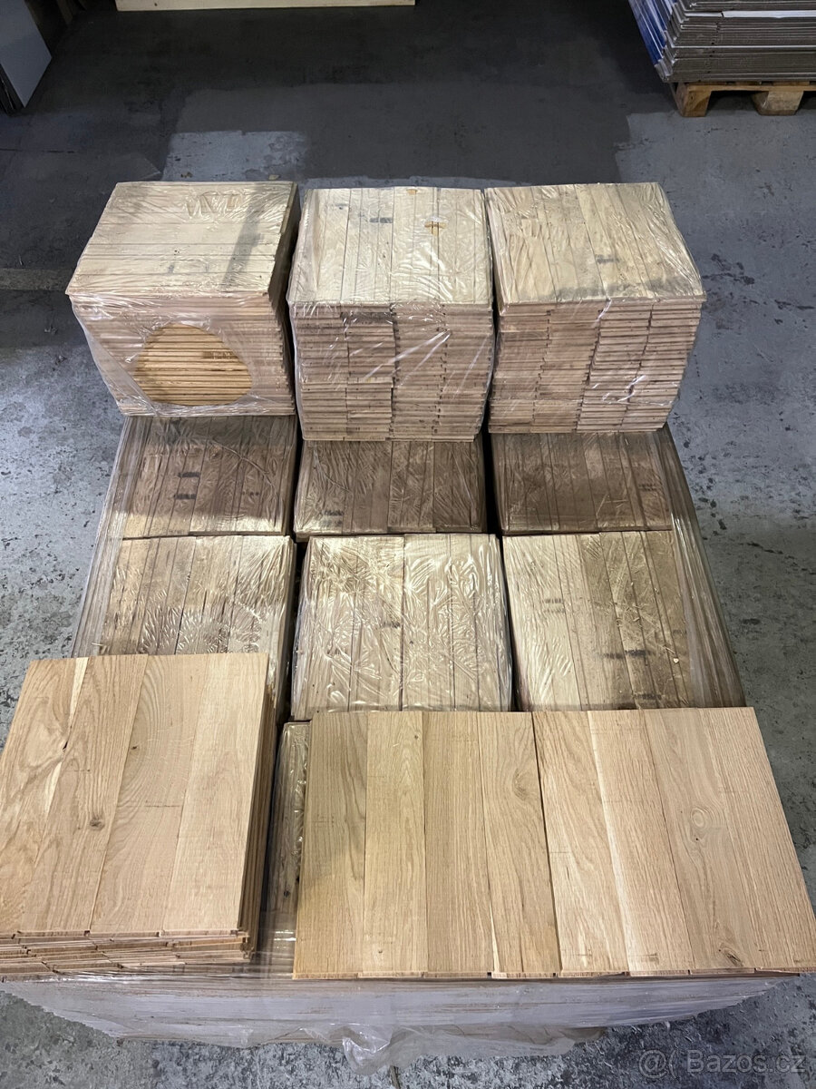 Dubové parkety síla 14mm