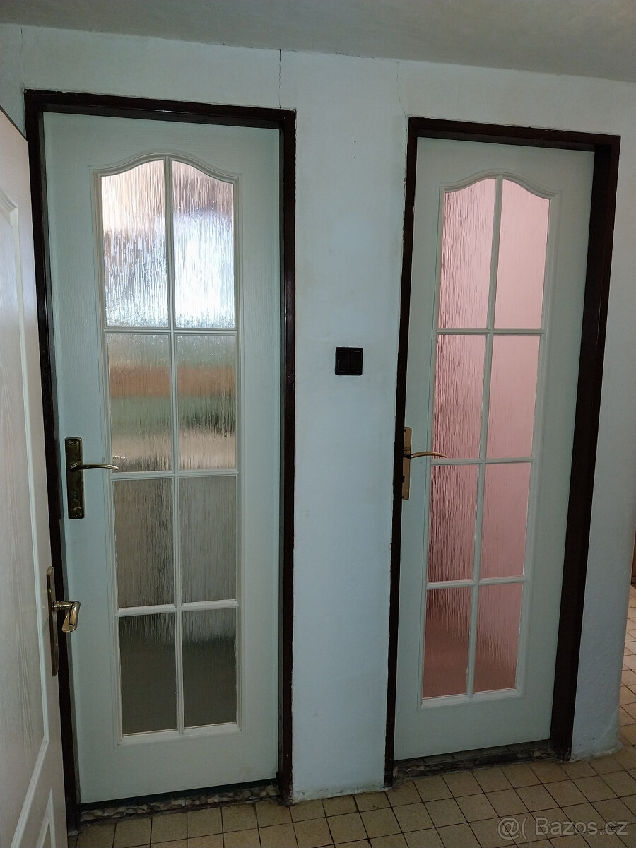 Dveře bílé 60 L - 2 ks