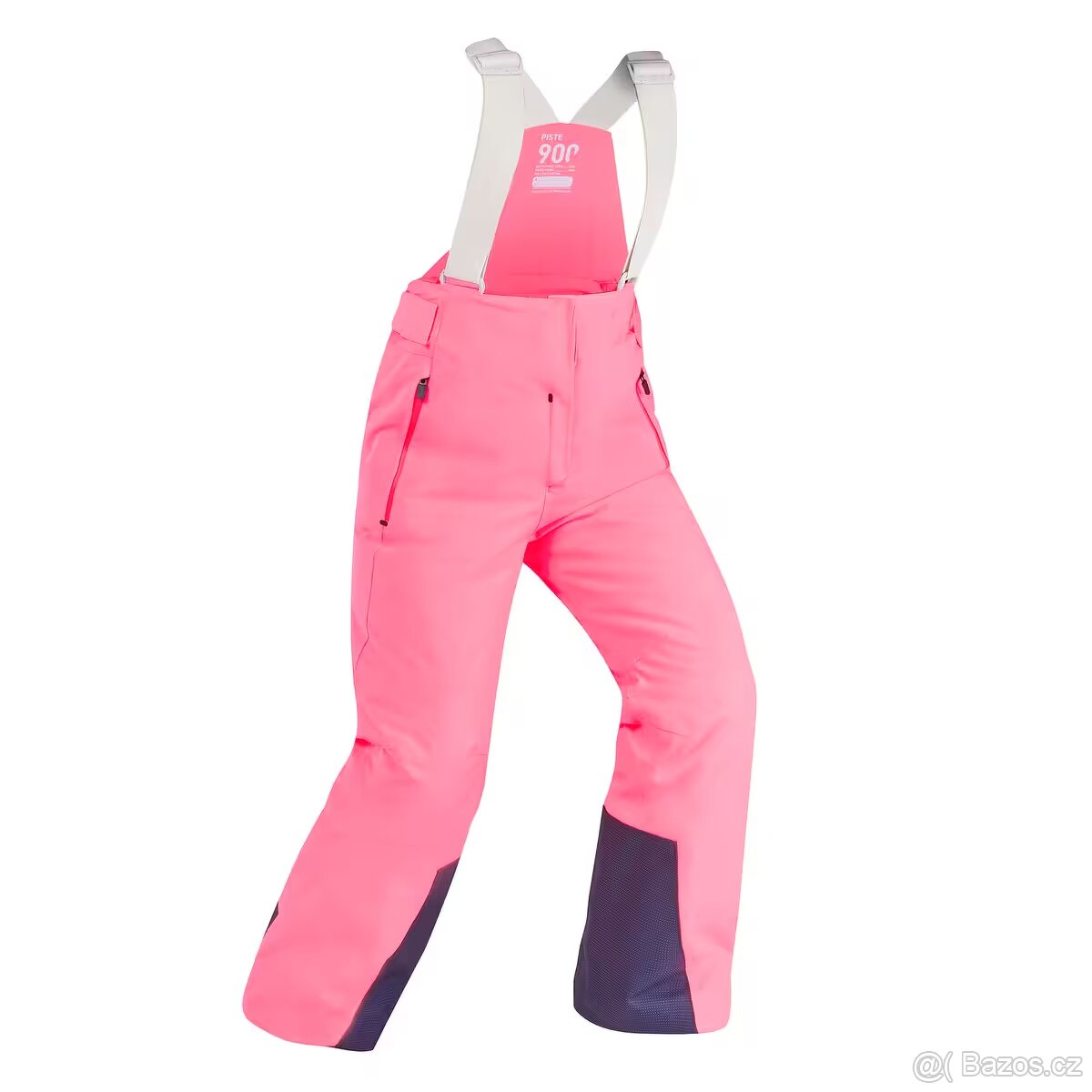 Dívčí lyžařské kalhoty zářivě růžové vel. 12-14 let