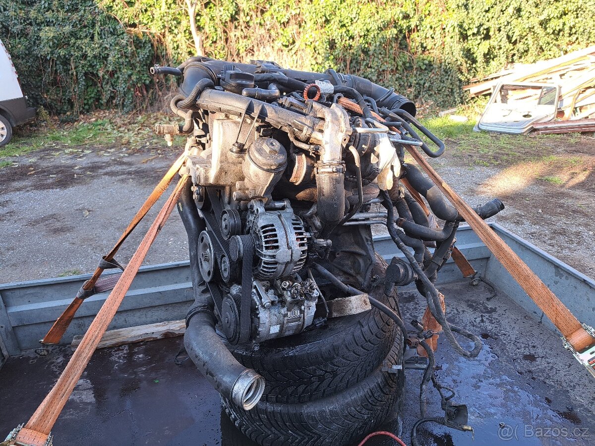 Kompletní motor 1.4 tsi 103 kW, BMY, Touran + Golf + Octavia