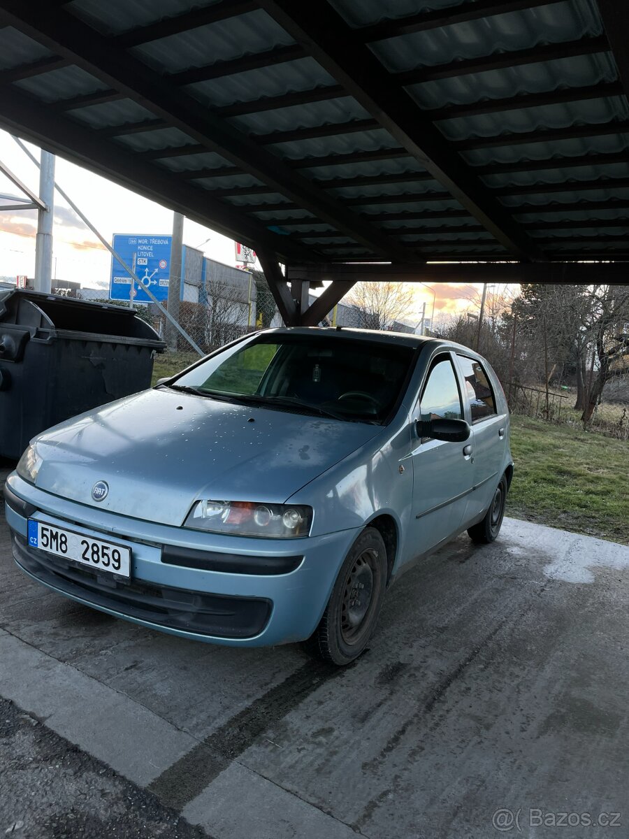 FIAT PUNTO ELX 1.2 8V benzín 2001
