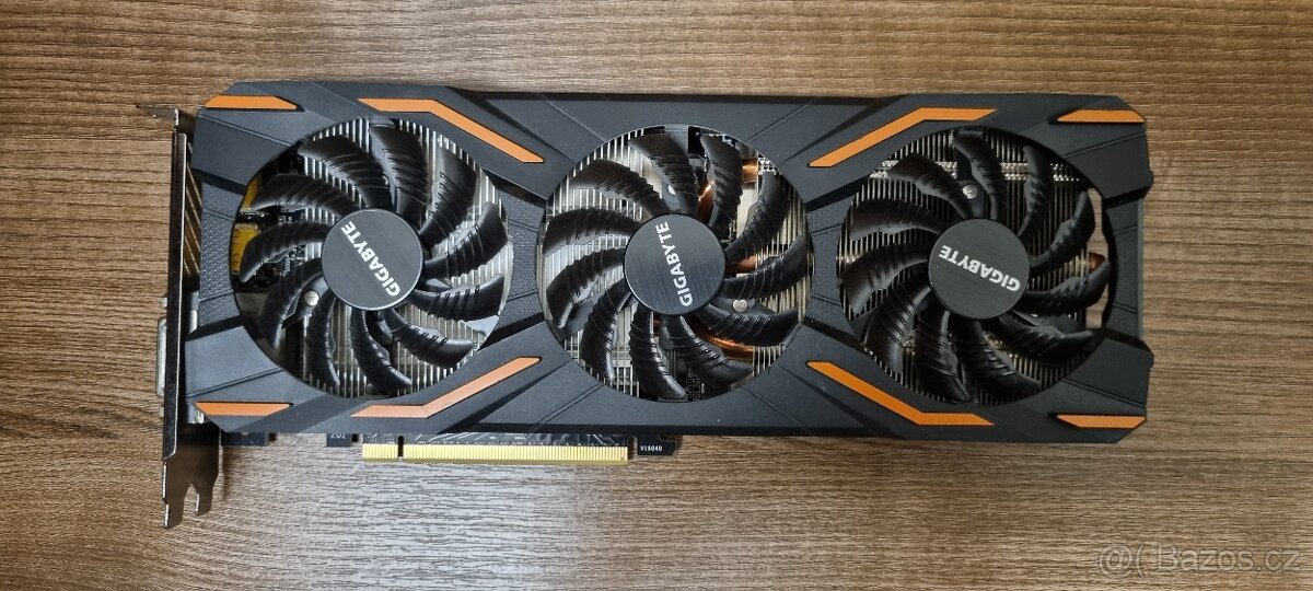 Grafická karta GTX 1080 8GB Gigabyte