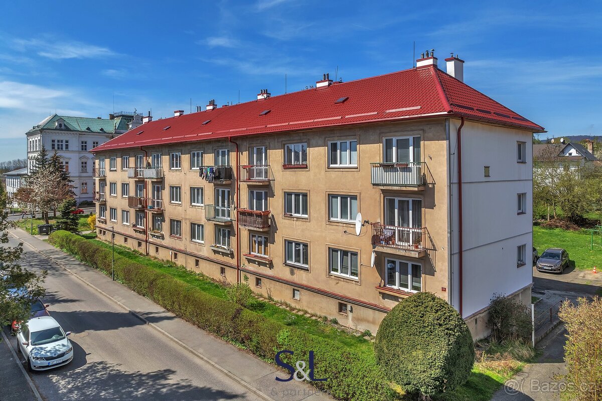 Prodej byty 2+1, 55 m2 - Nový Bor, ev.č. 01047