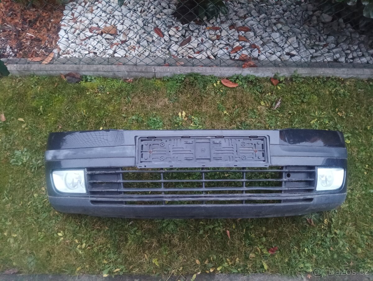Přední nárazník Škoda Octavia II černá metalíza 9910