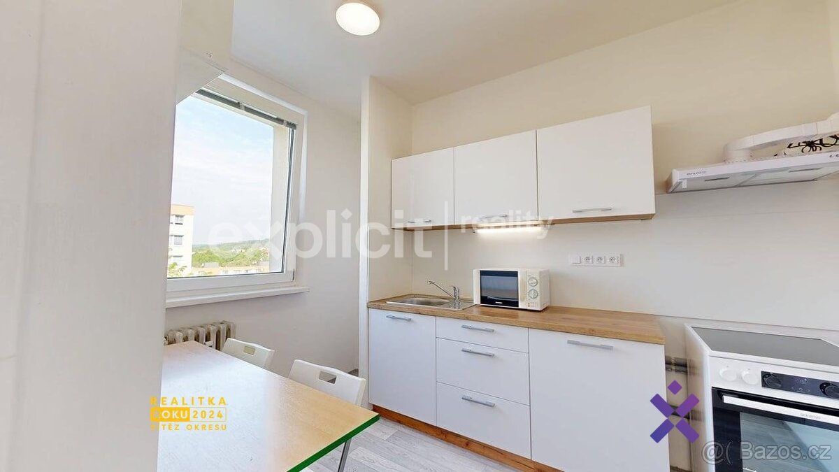 Pronájem bytu 2+1, 44 m2 - Moravská, Zlín, ev.č. 02235