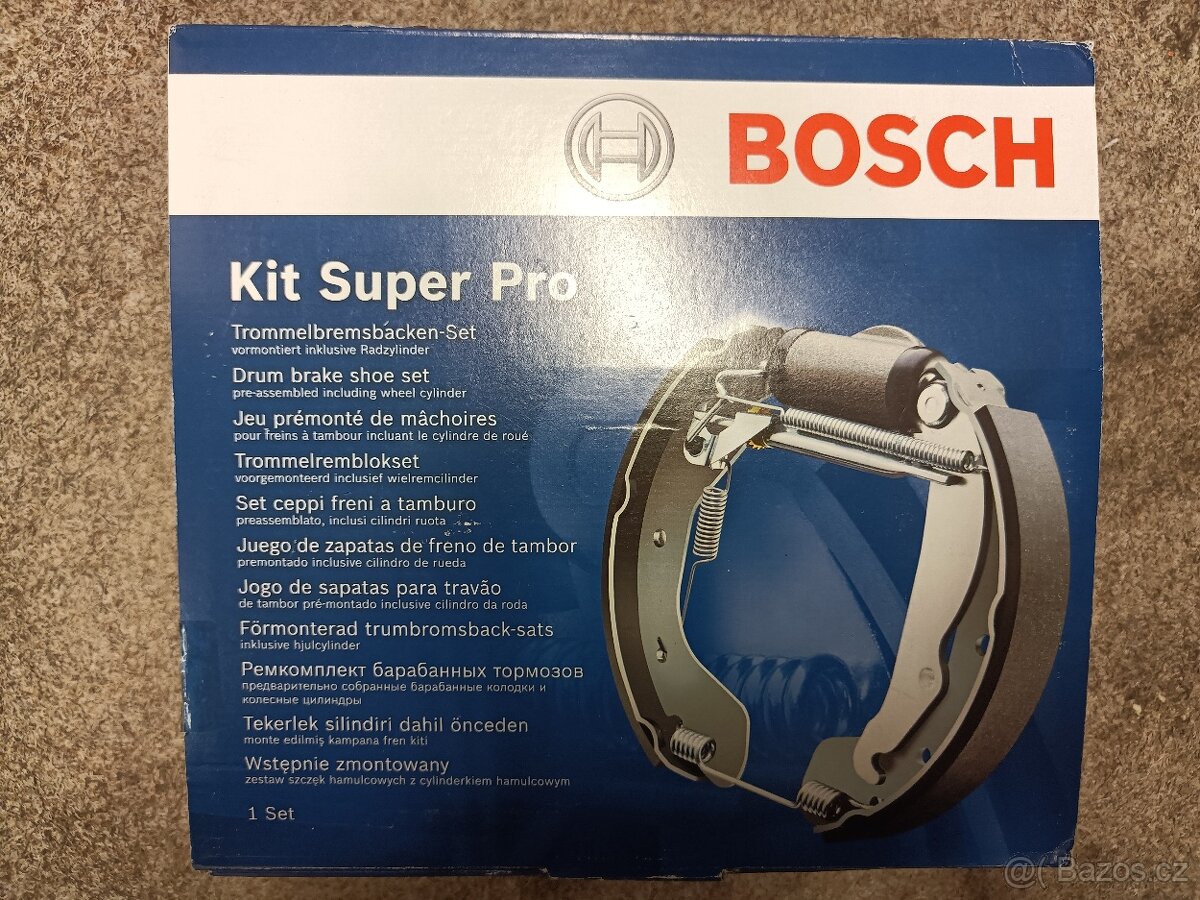 BOSCH 0204114646 sada brzdových čelistí na Citroen