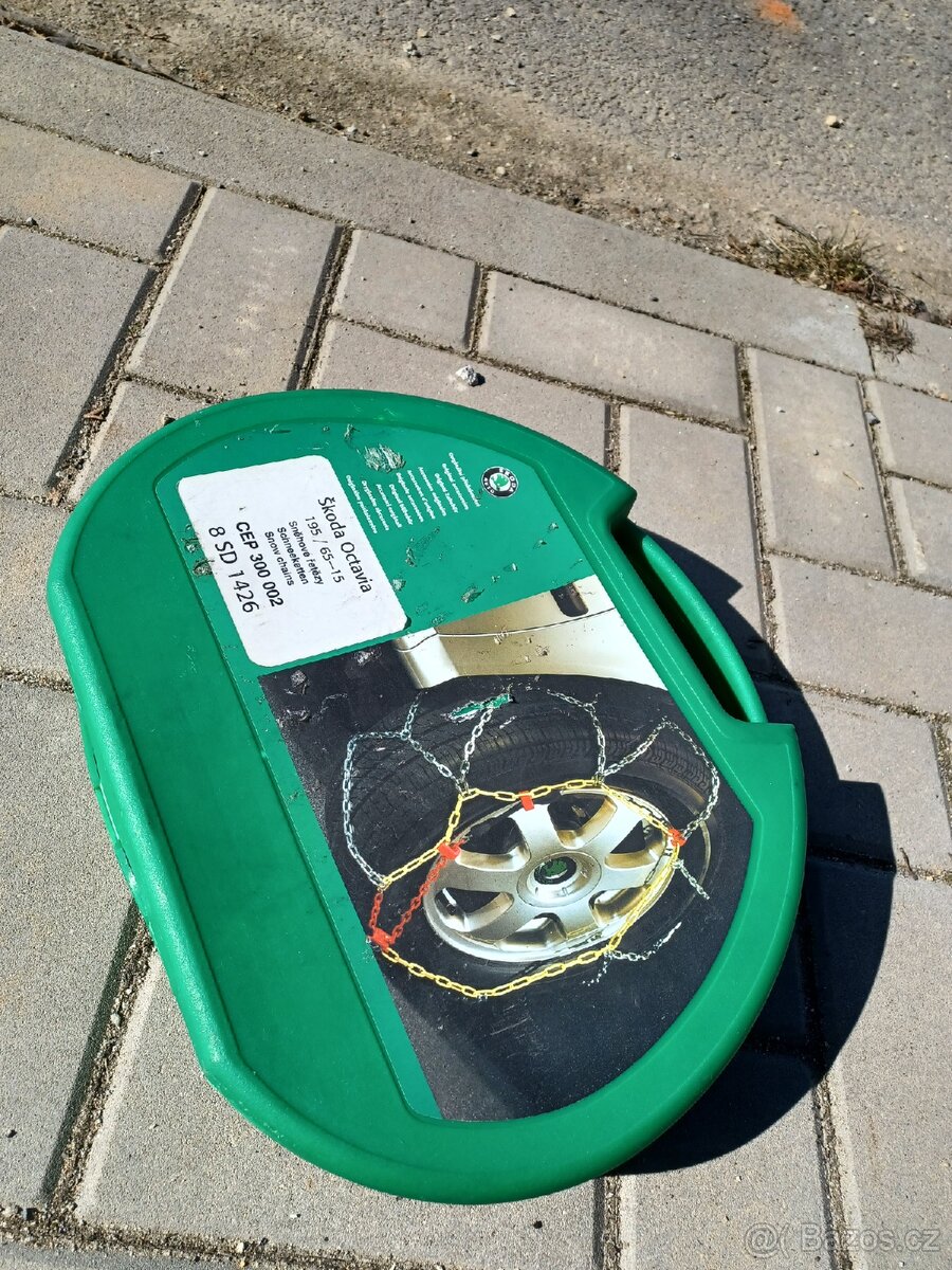 Orig.sněhové řetězy Škoda Octavia