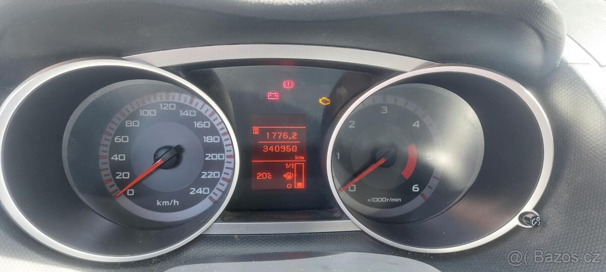 Peugeot 4007 najeto 341xxx nová STK
