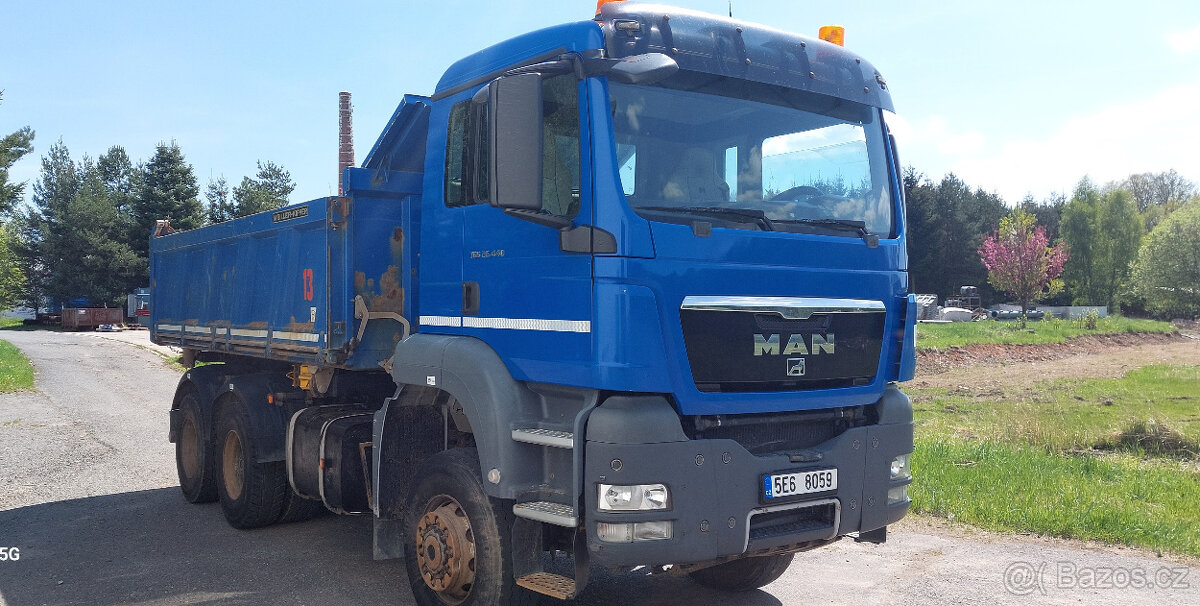 Man TGS 26.440/6x6/sklápěč/S3