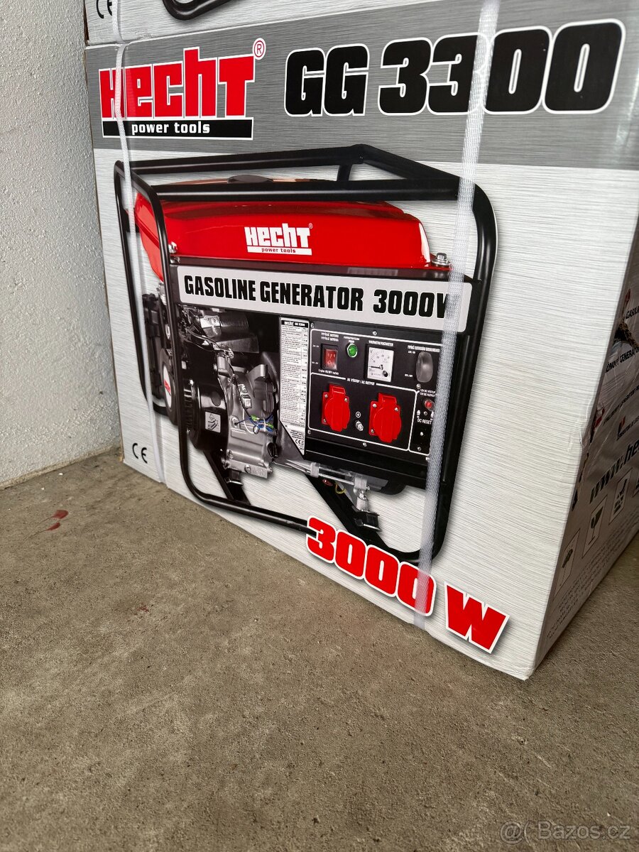 Jednofázový generátor - HECHT GG 3300 NOVÝ