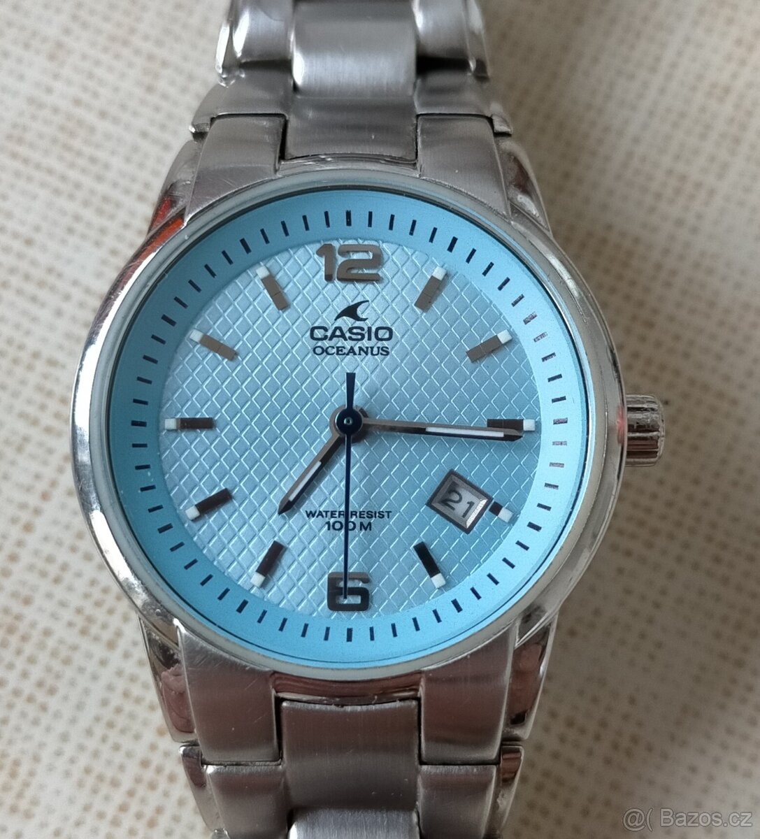Krásné dámské hodinky Casio Oceanus