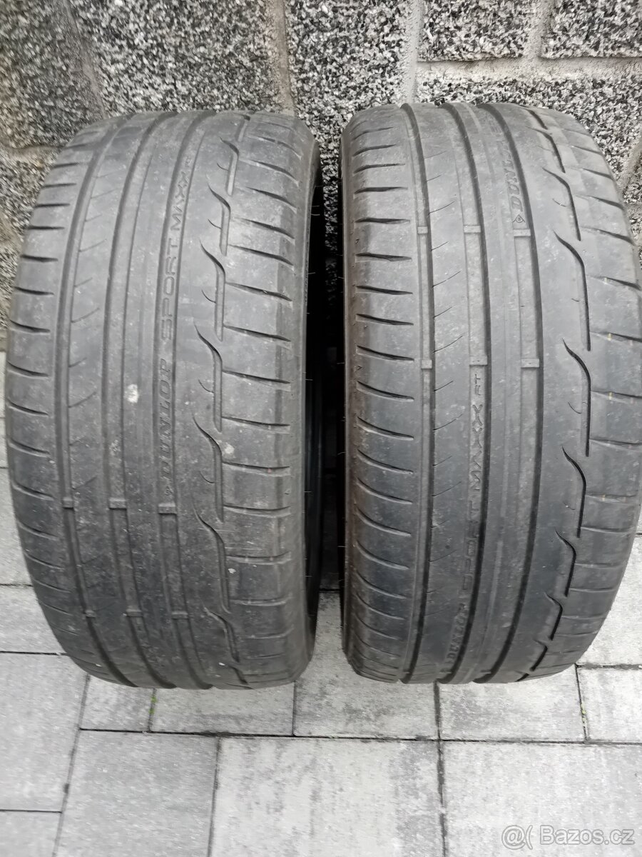 Prodám 2ks letní Dunlop 225/45/17