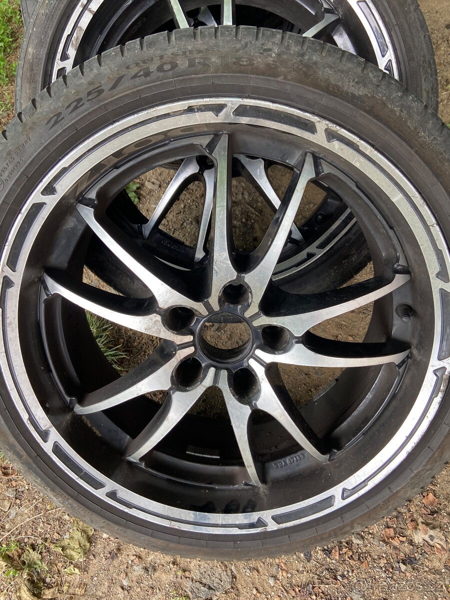 alu litá kola 5x112 r18 DOTZ
