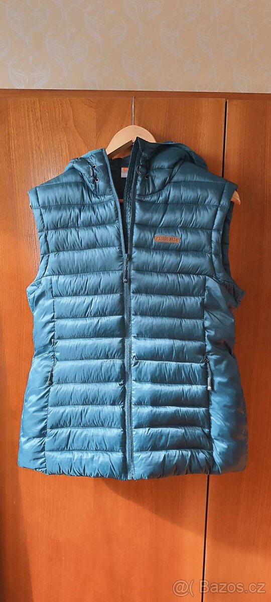 Dámská vesta Nordblanc vel. 44 modro-zelená