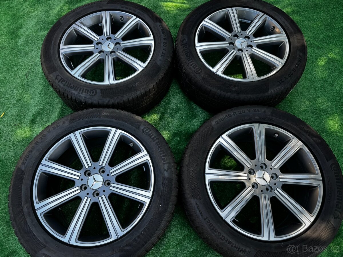 Originál alu kola Mercedes GLS 5x112 R20 zimní