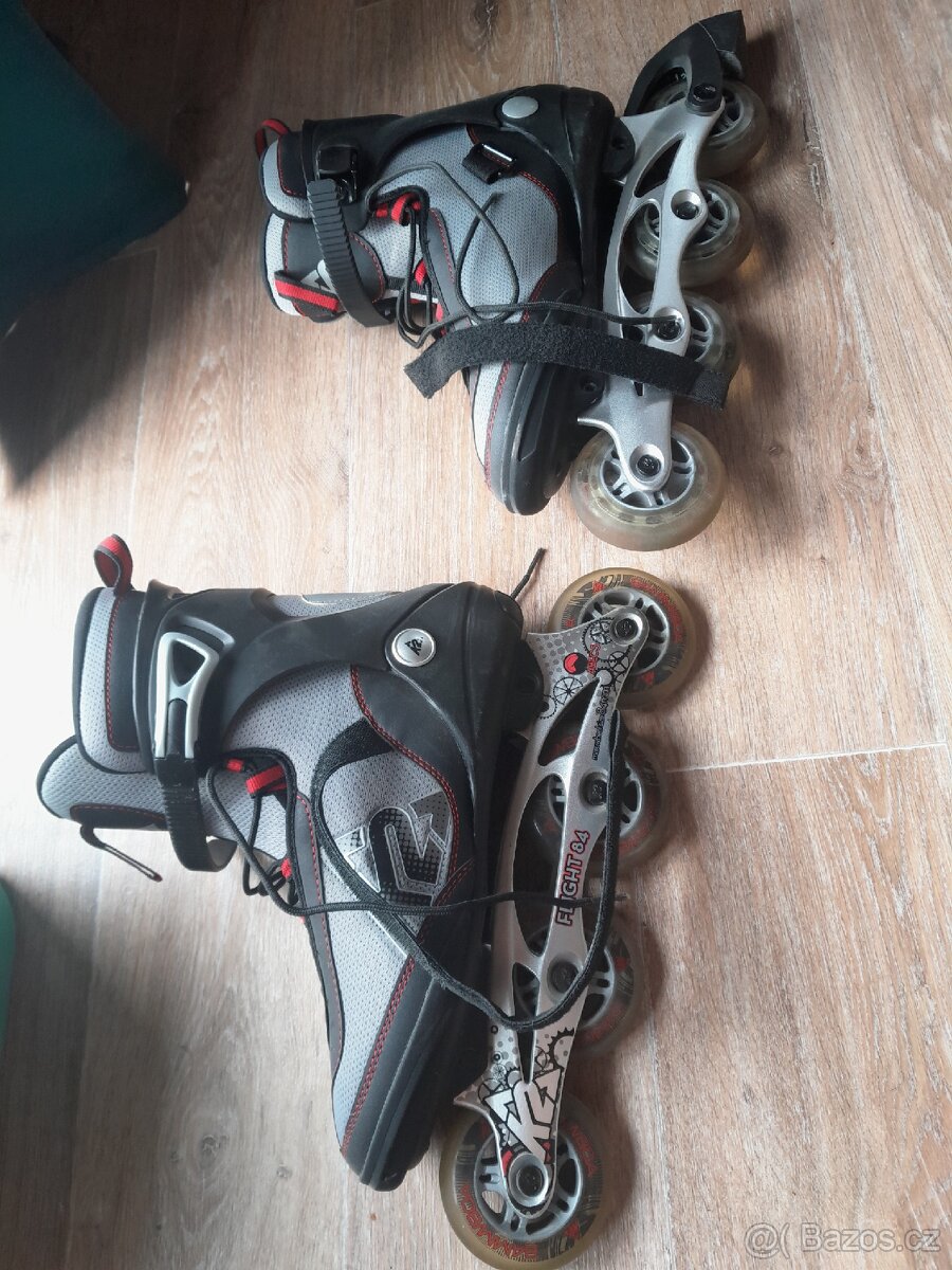 Kolečkové brusle K2