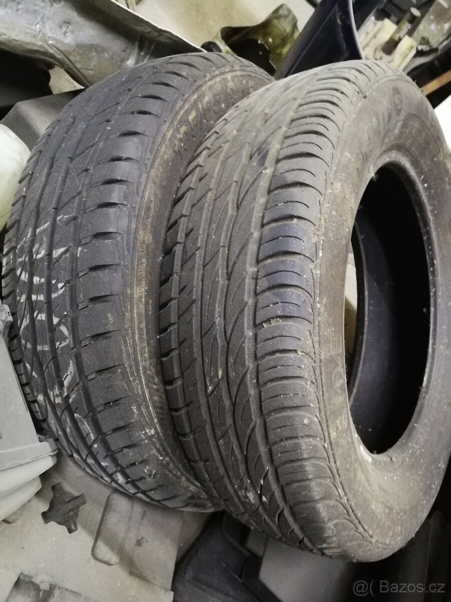 2ks Pneu 195/65/15 90% Vzorek Letní