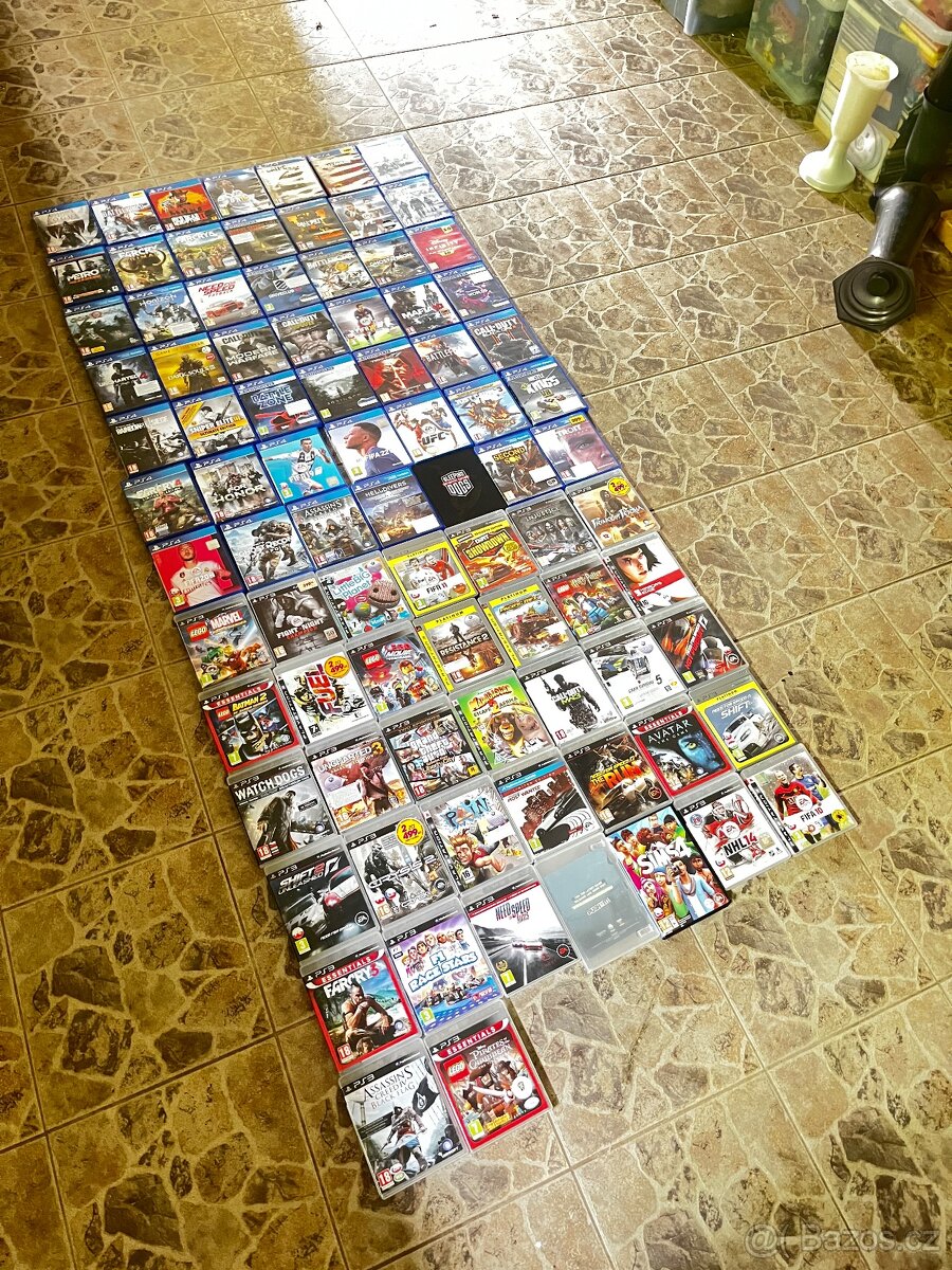 Hry na PS4 a PS3