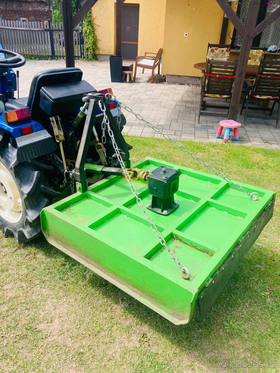 Mulčovač 1metr šíře za malotraktor, sekačka, kardan