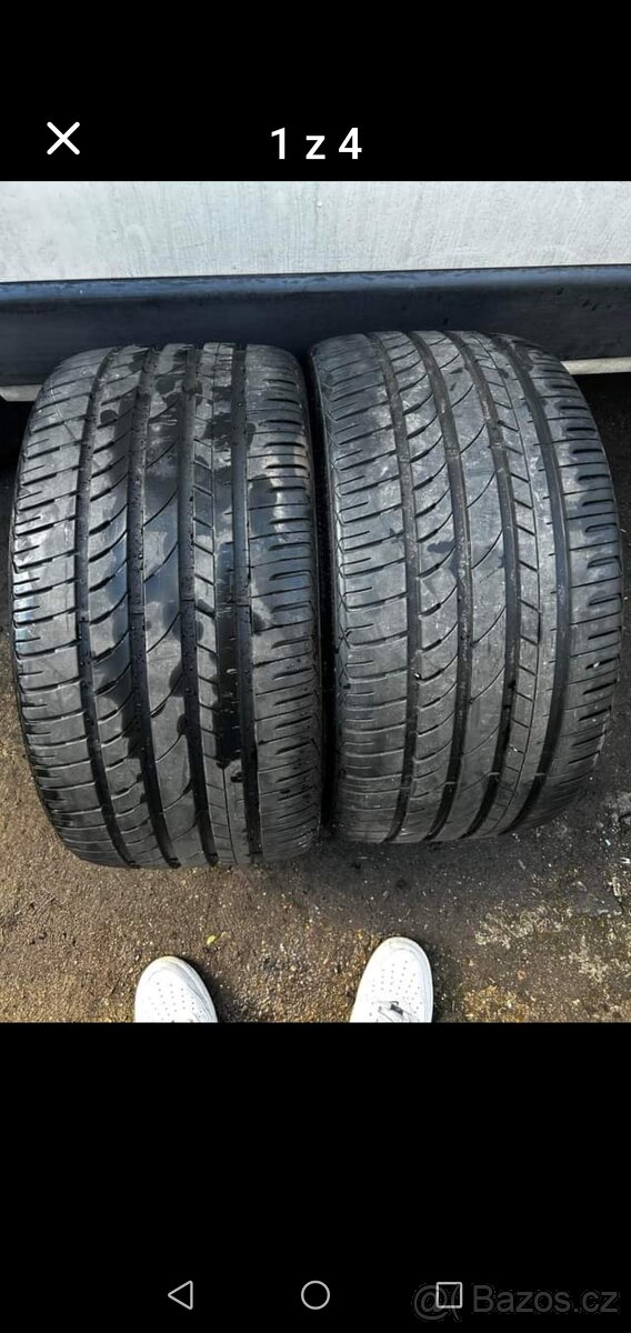 dvě letní pneu 255 30 19