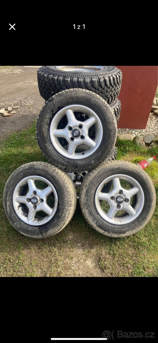 lité kola 4x100 r13 175/70 letní