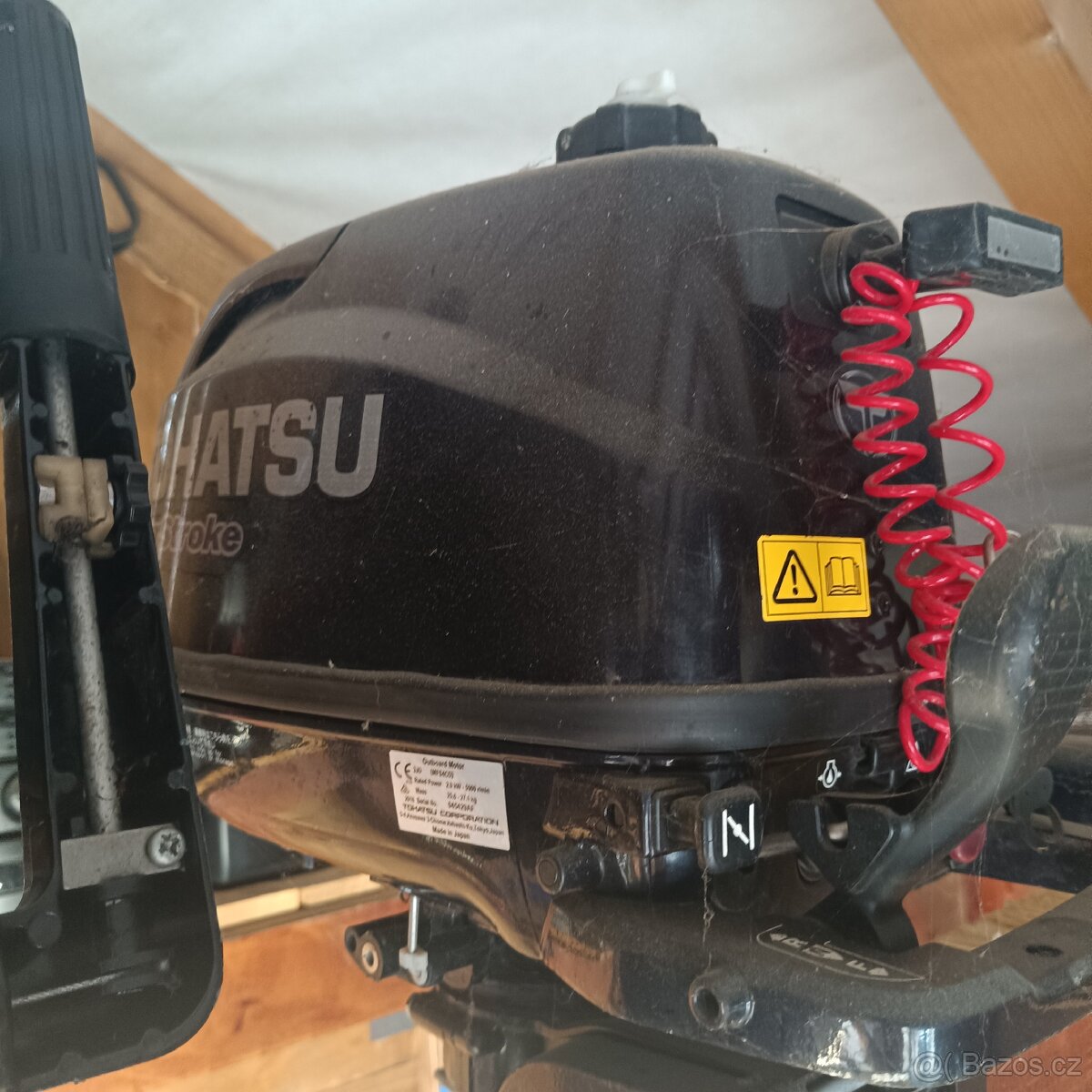 Lodní motor Tohatsu 4 ( 6 PS) krátká noha
