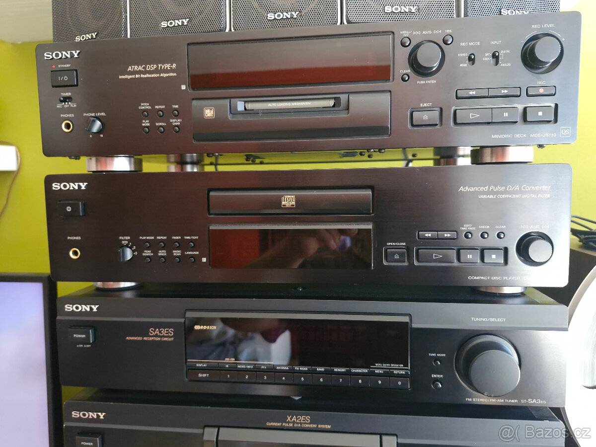 SONY CDP-XB720 QS + dálkový ovladač  			