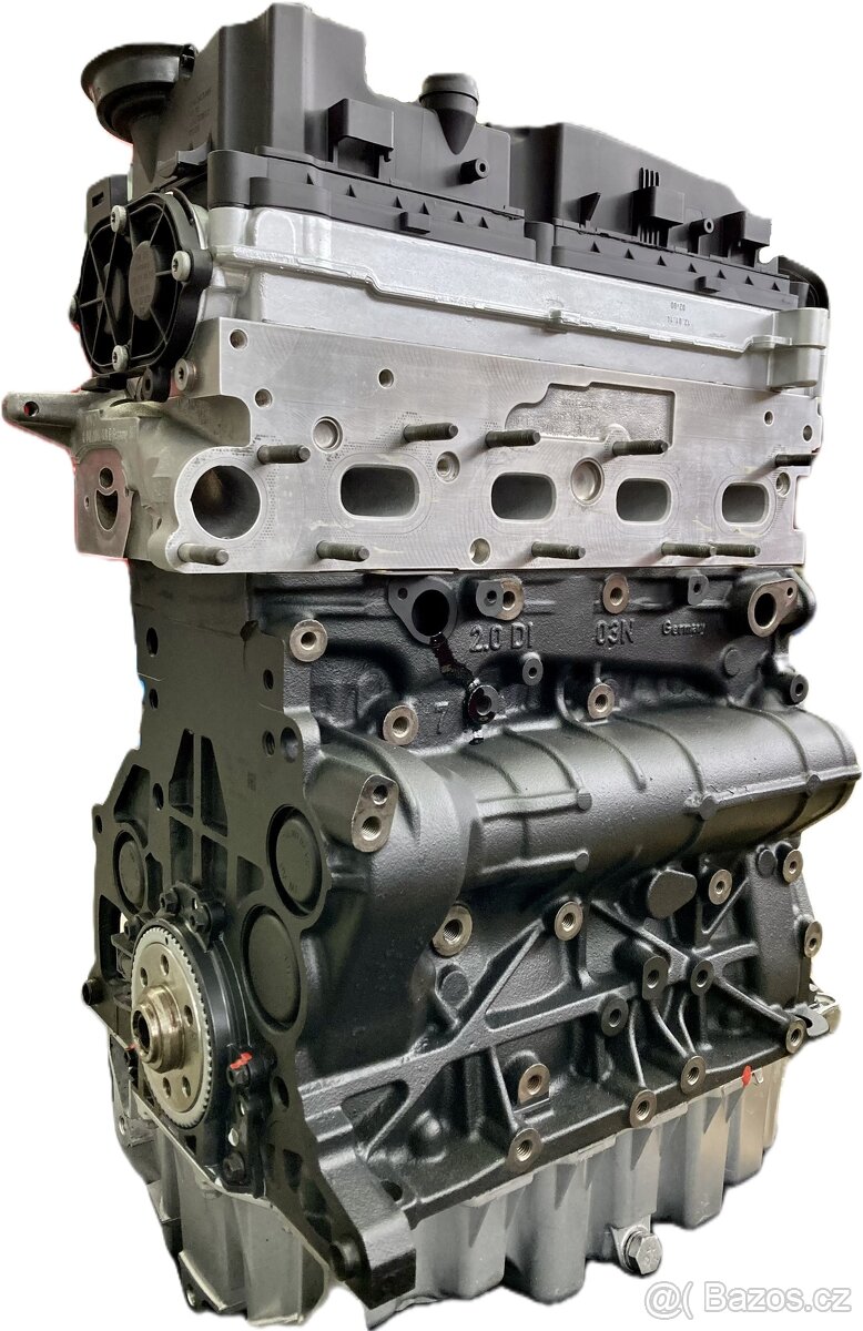 Repasovaný motor 2.0 TDI, 135 kW- CUN, CUP