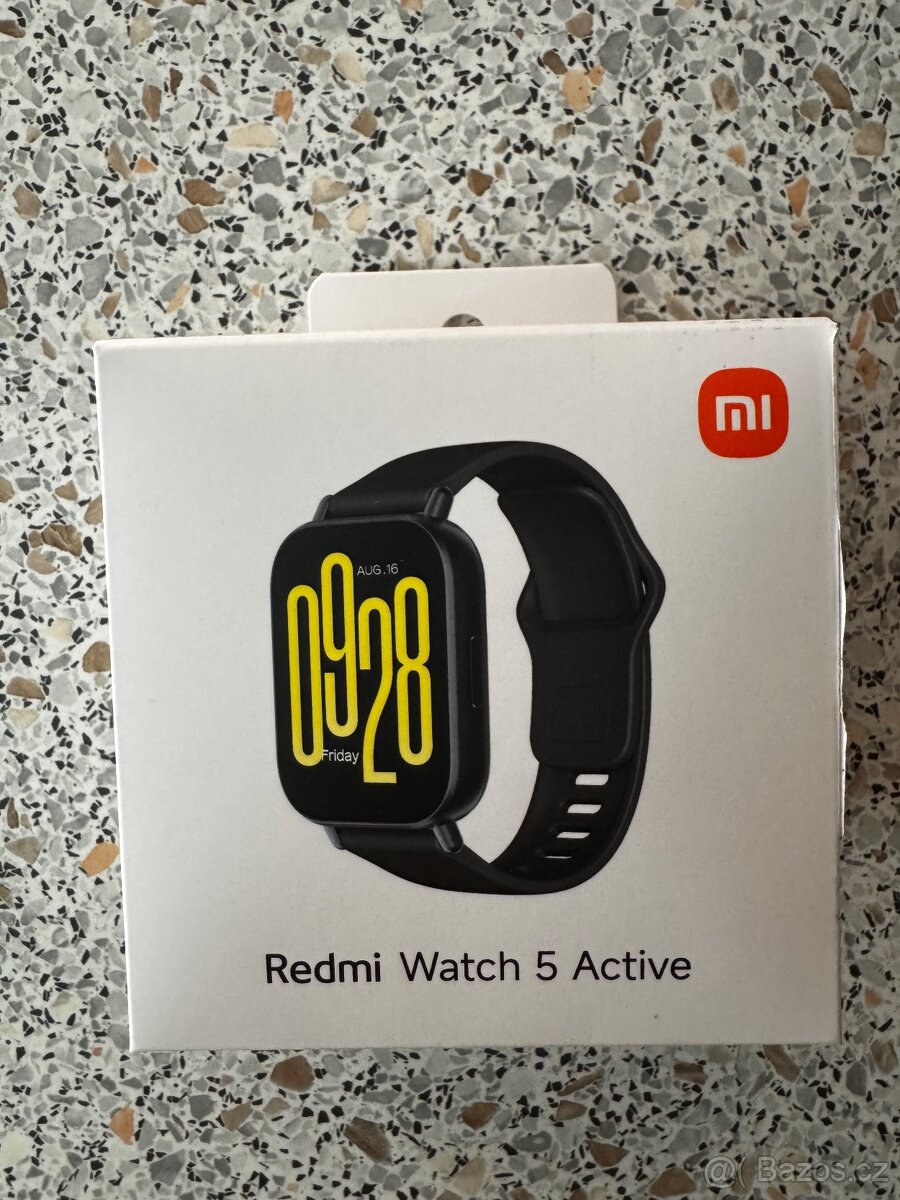 Chytré hodinky Xiaomi Redmi Watch 5 Active - černé