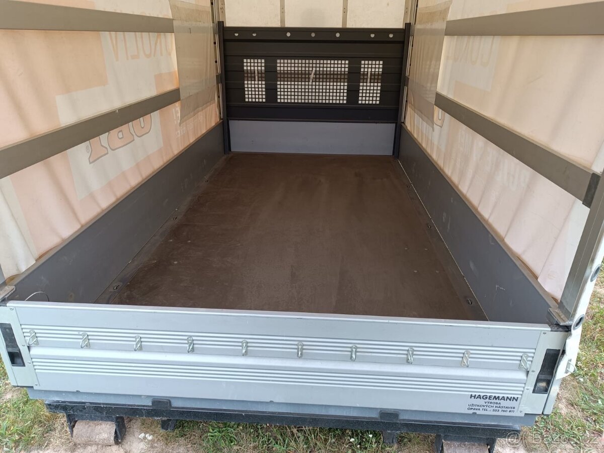 Prodám kontejnerovou nástavbu Hagemann plachtová