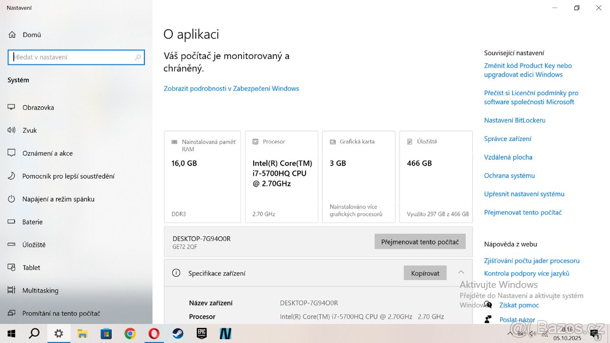 Herní Notebook MSI Apatche PRO