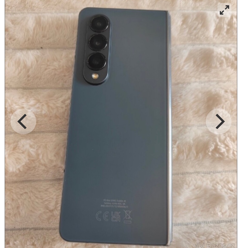 Samsung Galaxy Z Fold 4 perfektní stav záruka rok Alza