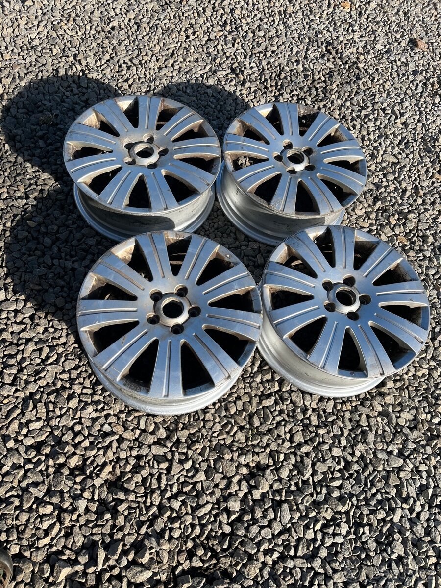 Disky 5x112 r17 original škoda audi seat pneu zimni