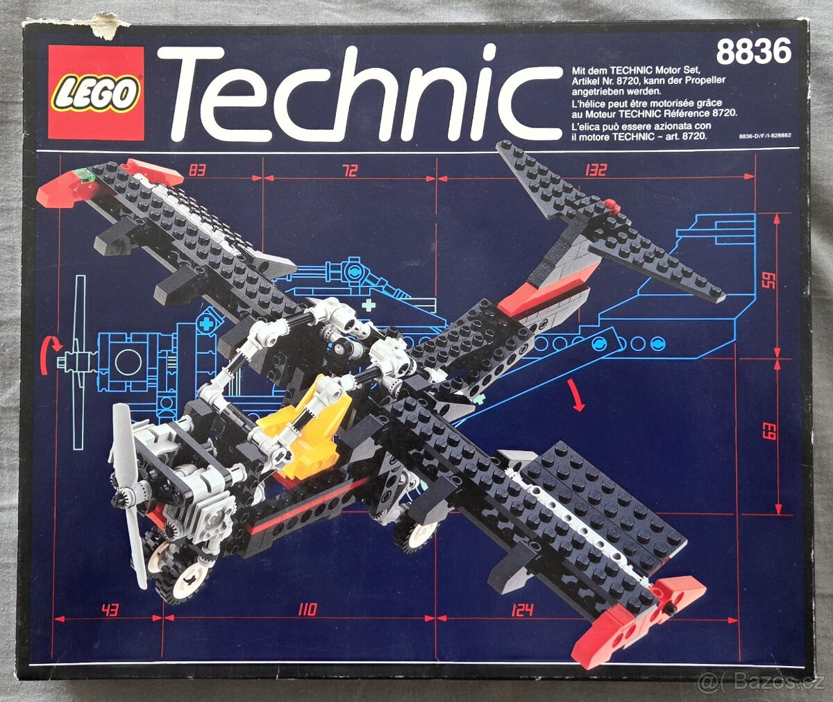 Lego Technic 8836, 90 roky, Na predaj