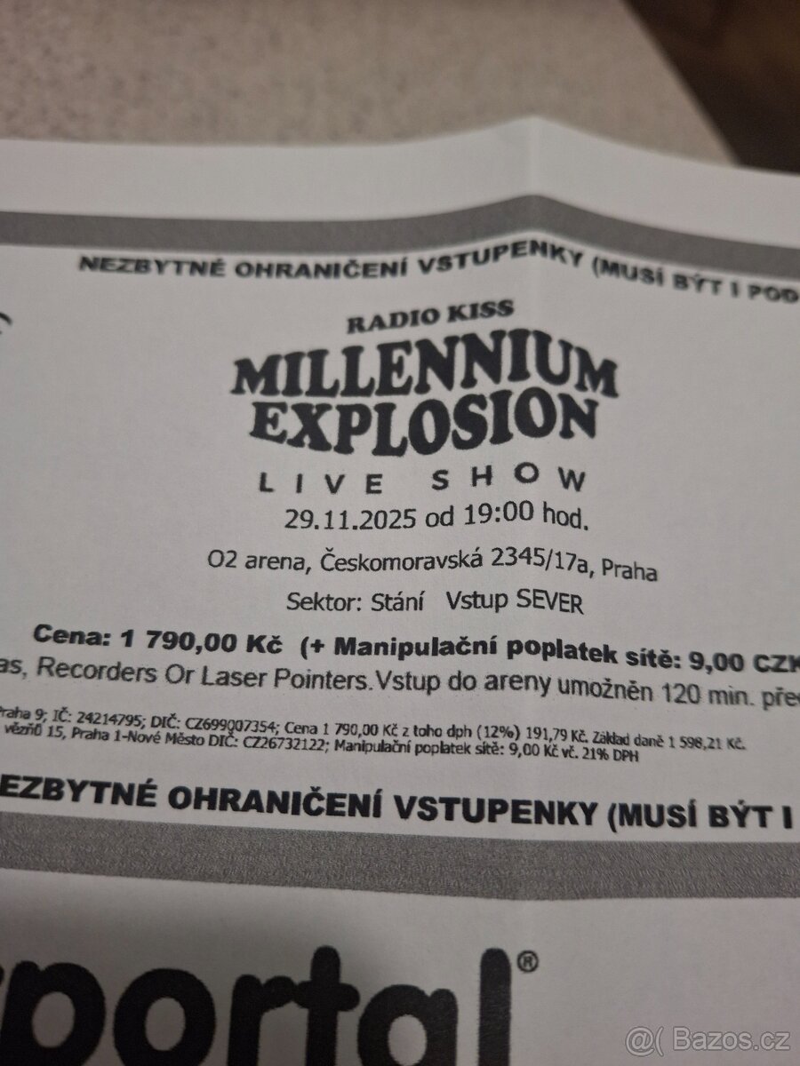 Milleninium explosion